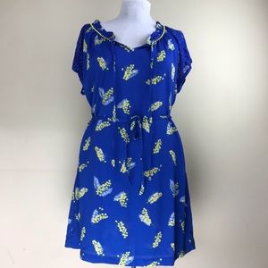 Long Tall Sally Blue Floral Dress